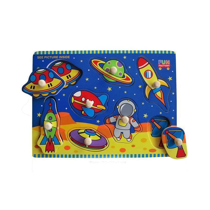 Puzzle with Knobs - Space