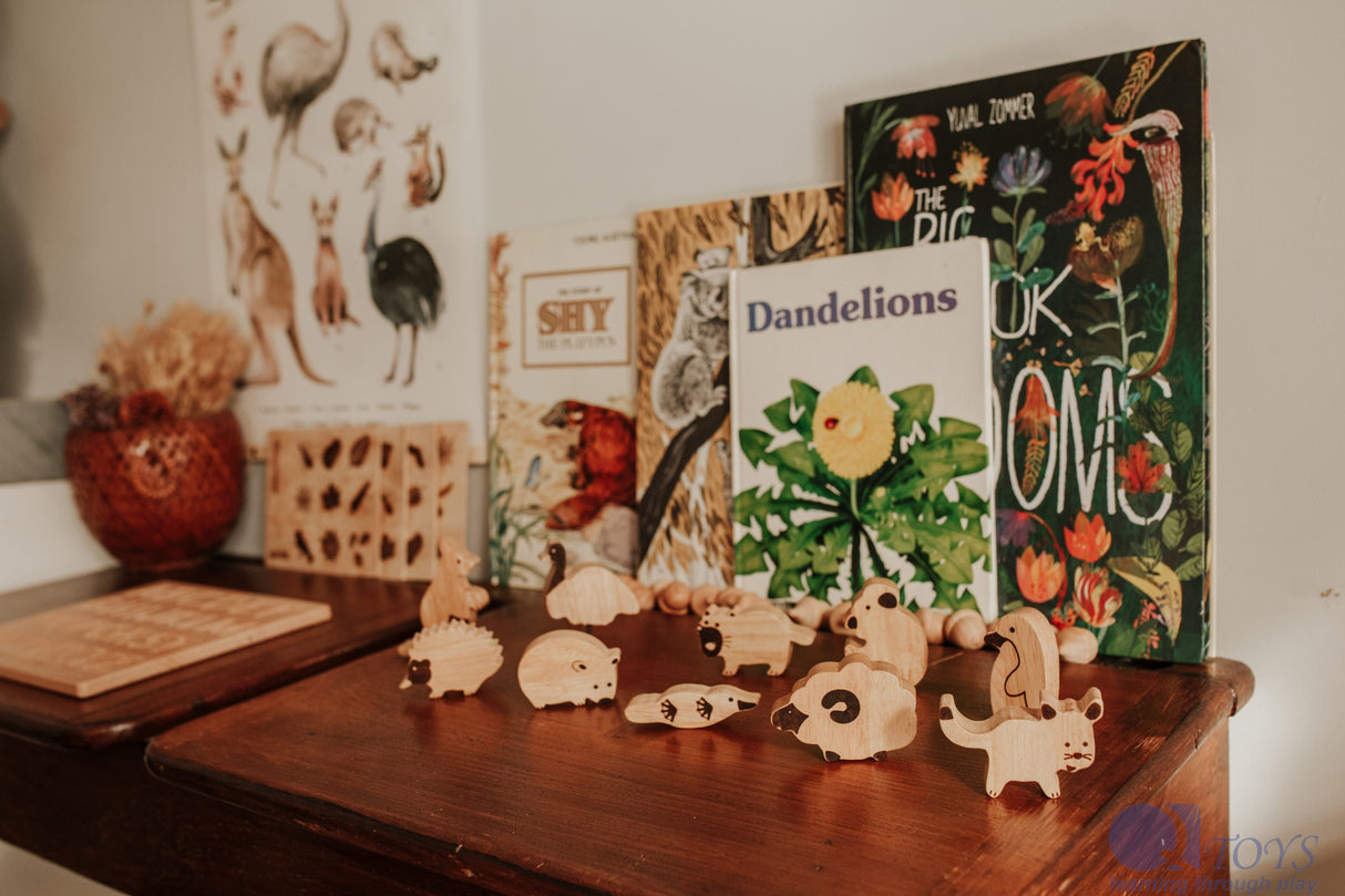 Wooden Australian Animal Set