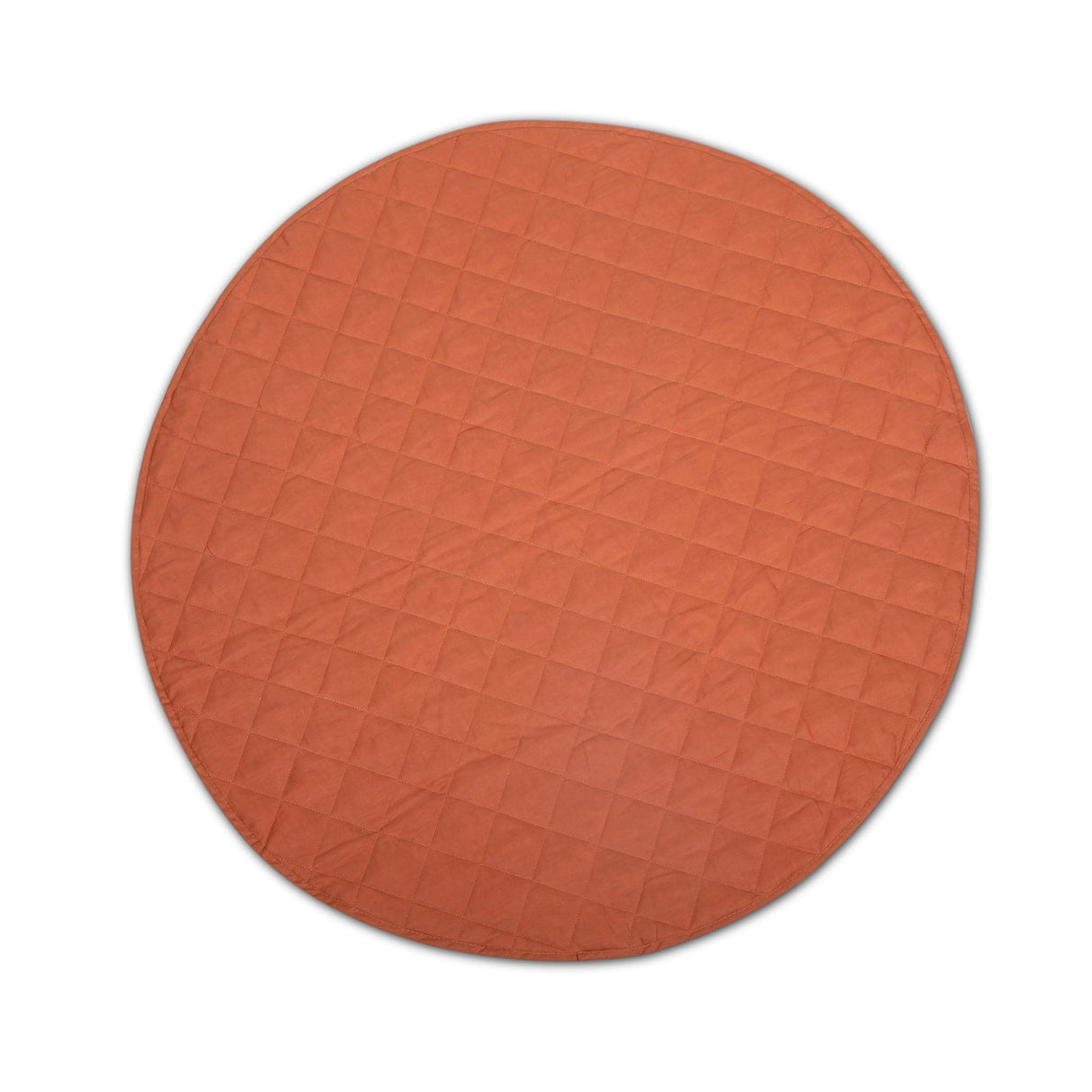 Quilted Play Mat - Rust