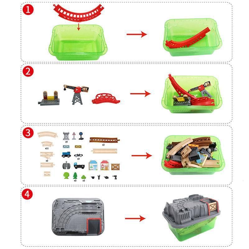 Railway Bucket Builder Set