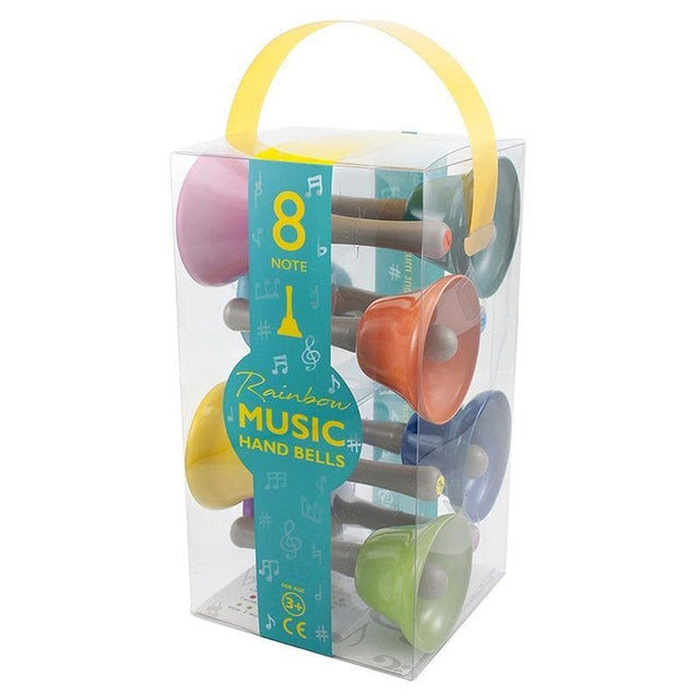 Rainbow Musical Hand Bells - 8 Piece Set