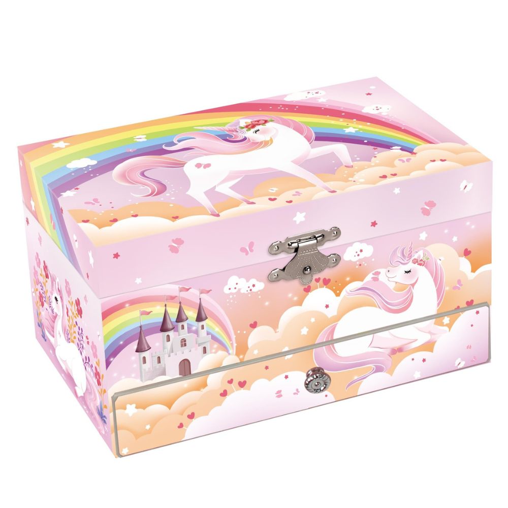 Rainbow Unicorn Heirloom Music Box