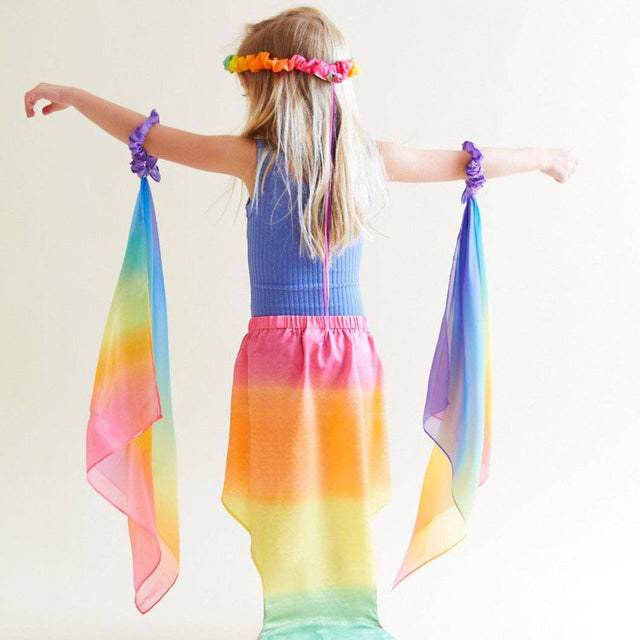 Rainbow Wrist Streamers: Rainbow