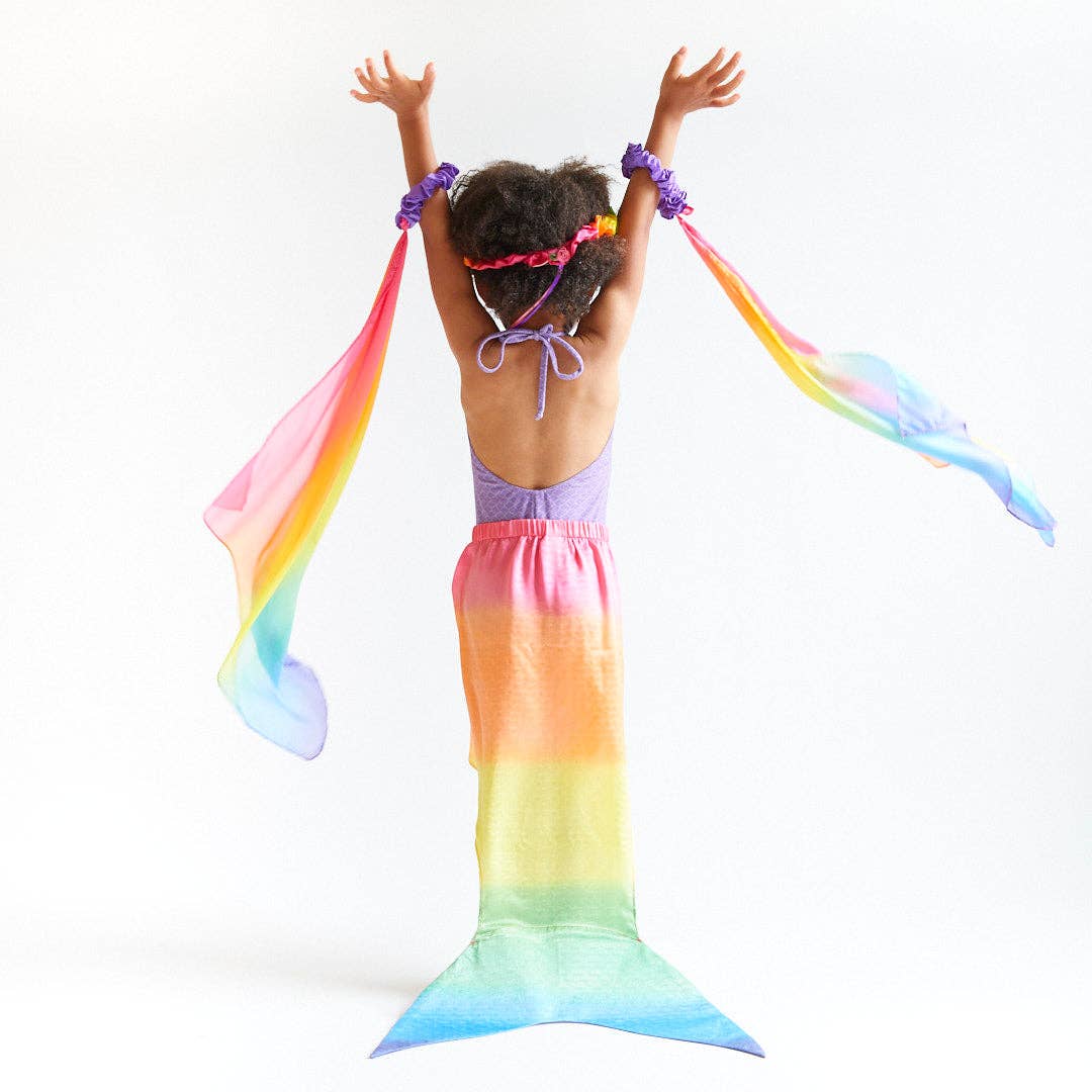 Rainbow Wrist Streamers: Rainbow