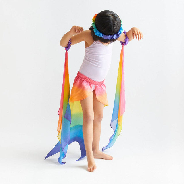 Rainbow Wrist Streamers: Rainbow