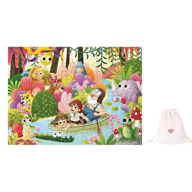 Rainforest Jigsaw Puzzle - 72pcs