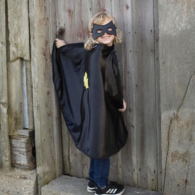 Reversible Spider & Bat Cape with Mask