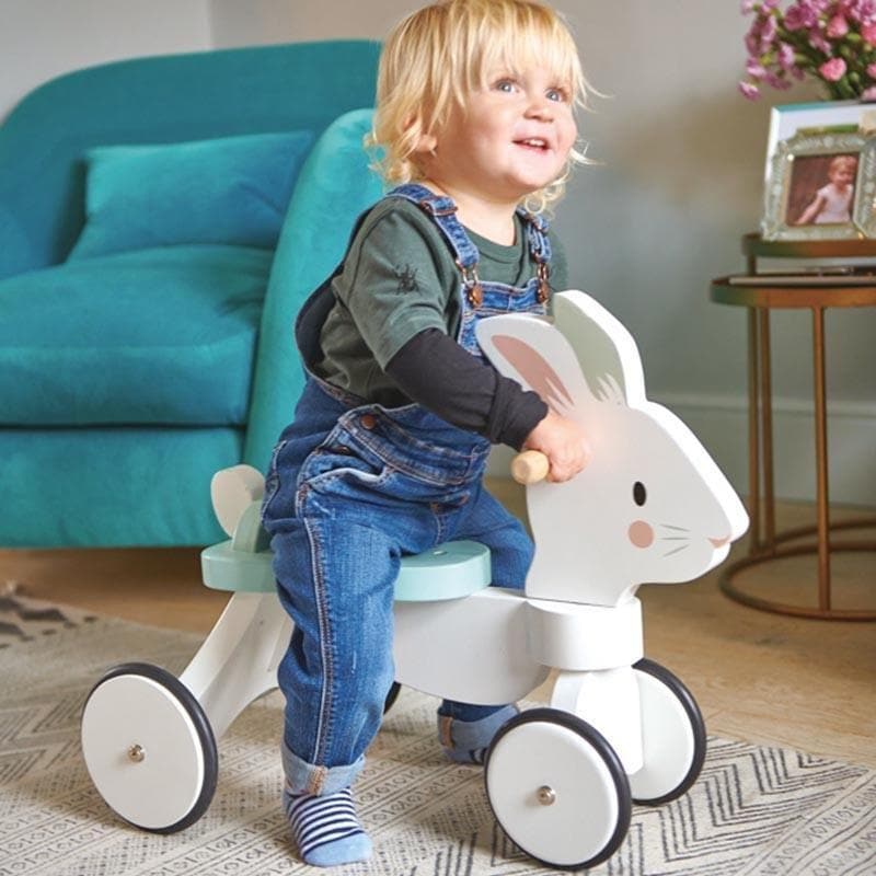 Running Rabbit Wooden Ride On