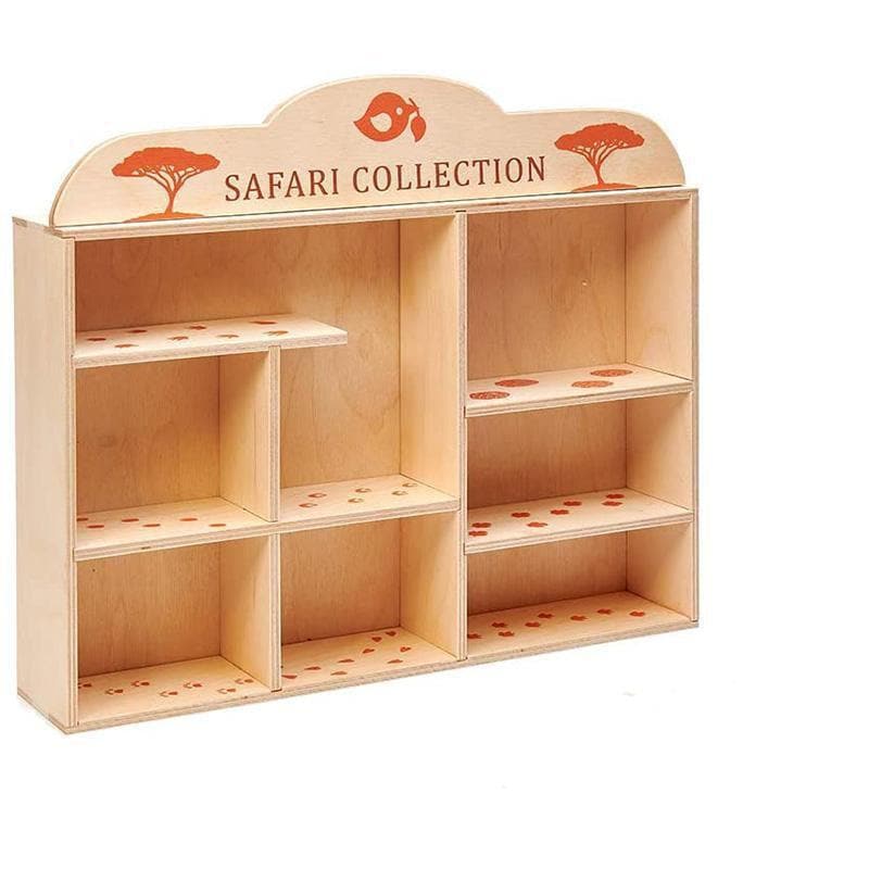 Safari Animal Display Shelf Set