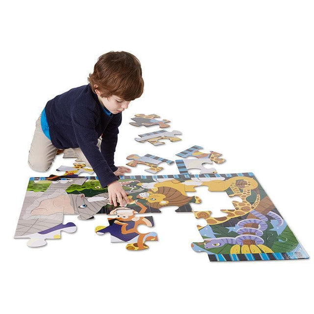 Safari Social Floor Puzzle – 24pc