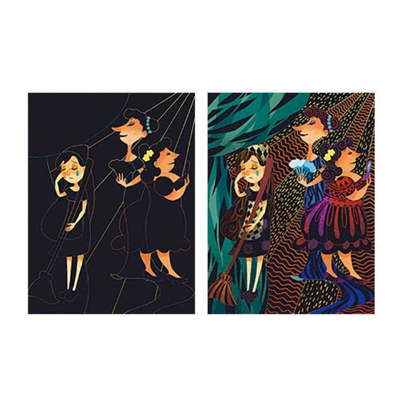 Scratch Card Set - Cinderella