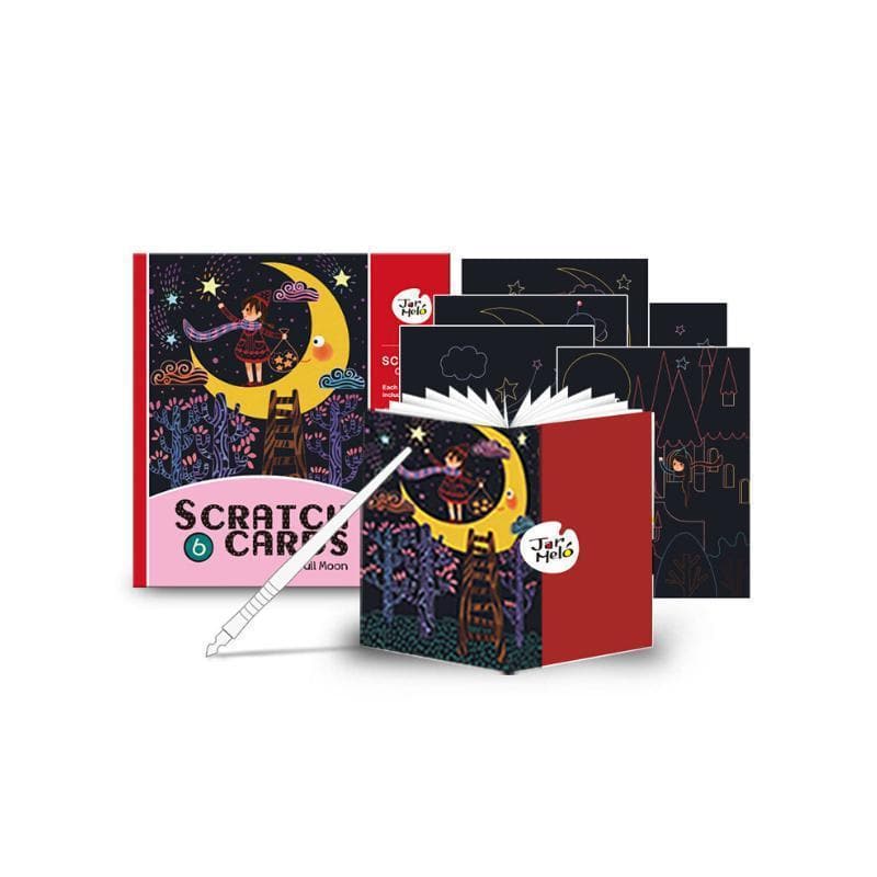 Scratch Card Set - Full Moon
