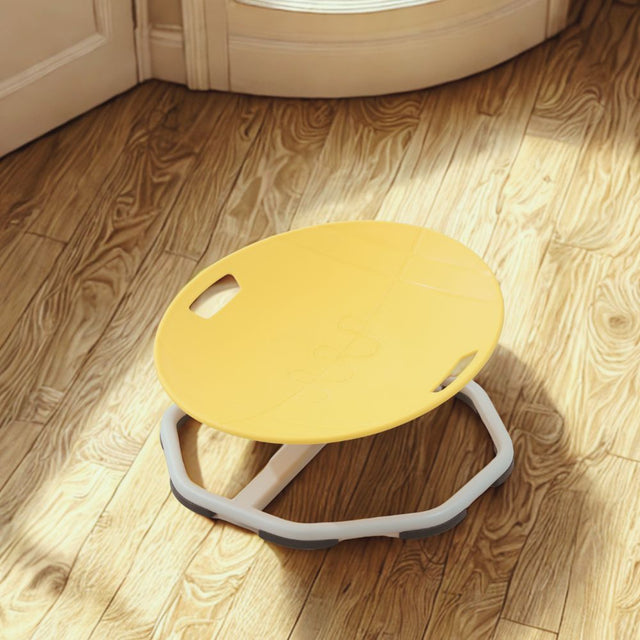 Sensory Spinning Chair - Yellow Rugby Ball