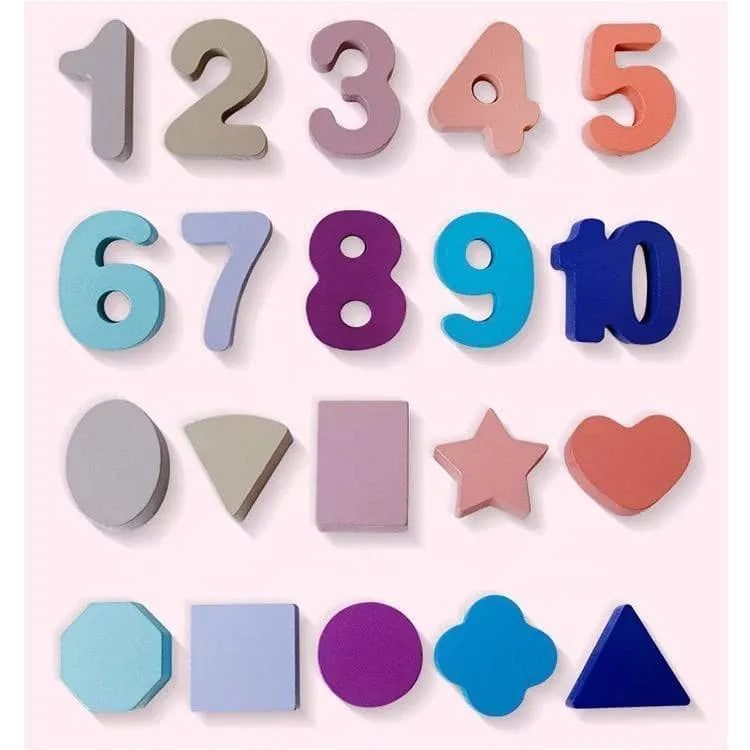 Shape and Number recognition board