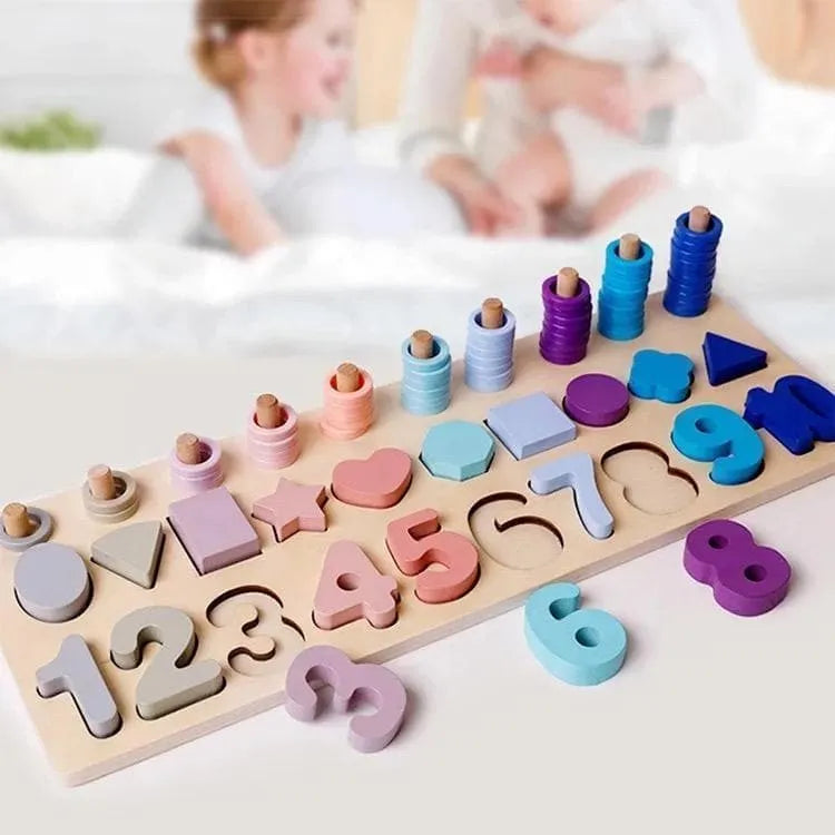 Shape and Number recognition board