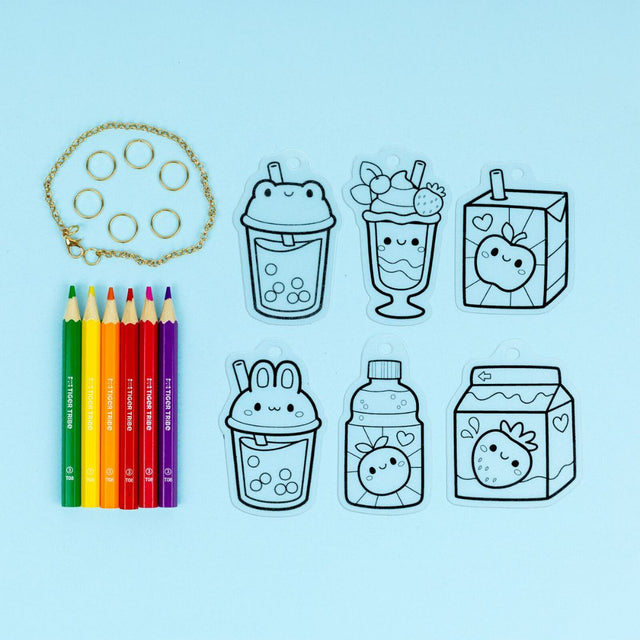 Shrink Bracelets - Kawaii Drinks