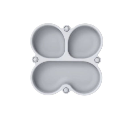 Silicone Butterfly Plate - Storm Grey