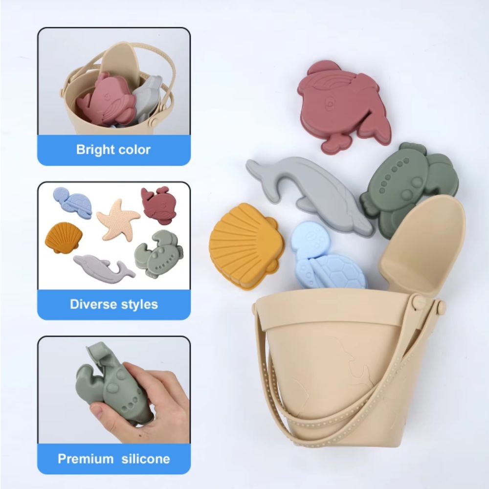 Silicone Sand Bucket Set
