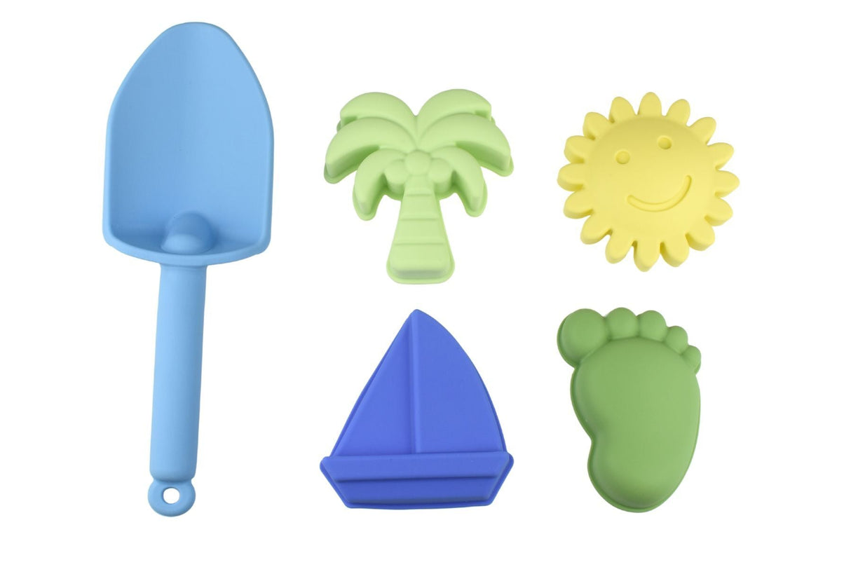 Silicone beach set - Blue sundae