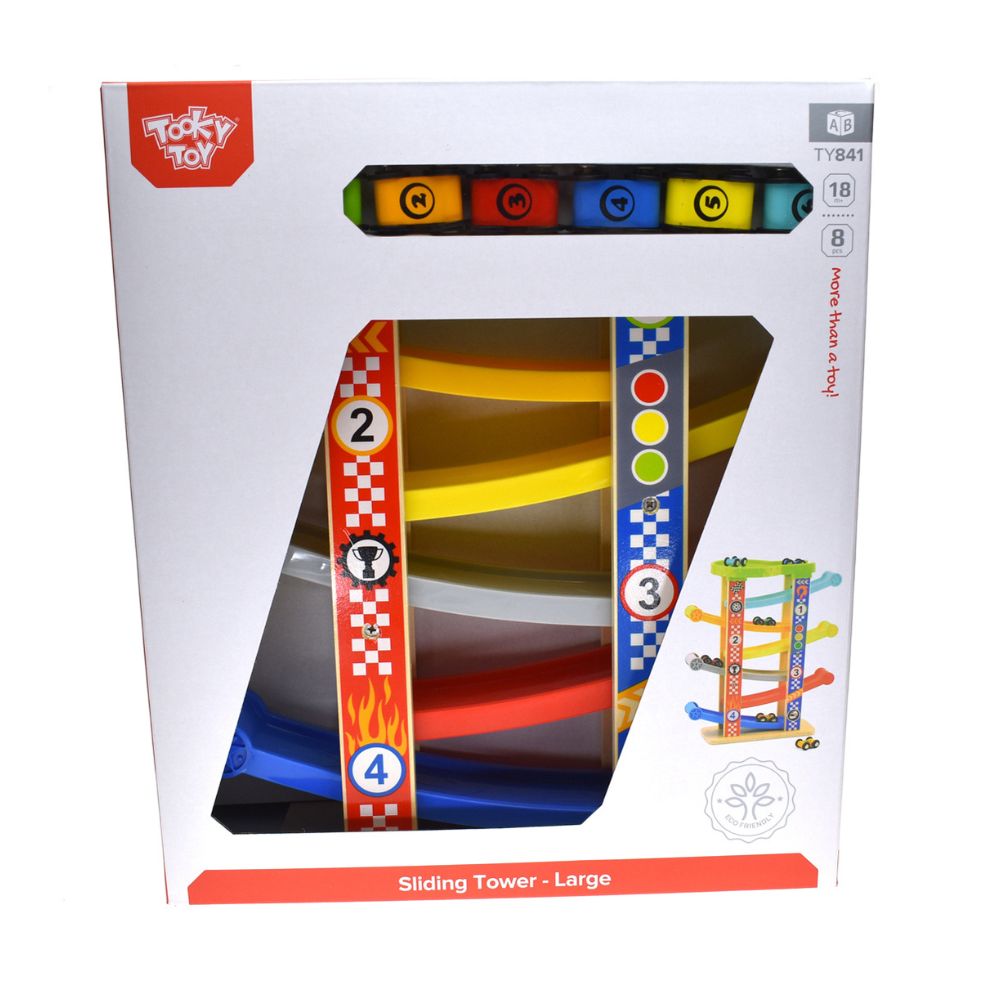 Sliding Tower Car Run - Large