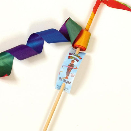 Small Rainbow Ribbon (Wood Stem)-Creative Play & Crafts-My Happy Helpers