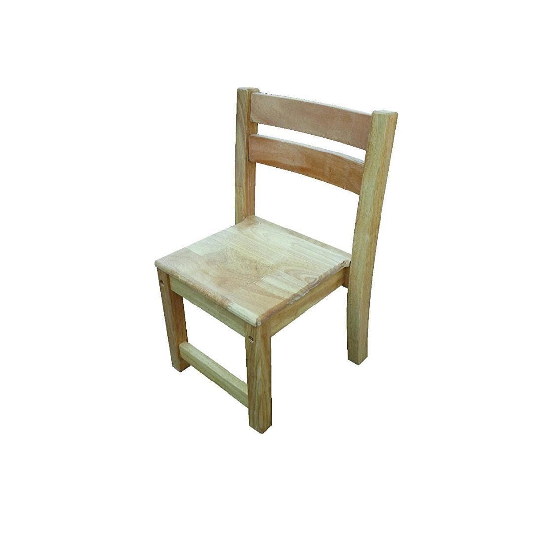 Solid Rectangular Table with 2 Stacking Chairs