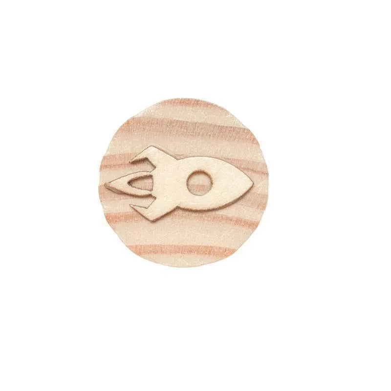 Space Theme Playdough Stamps