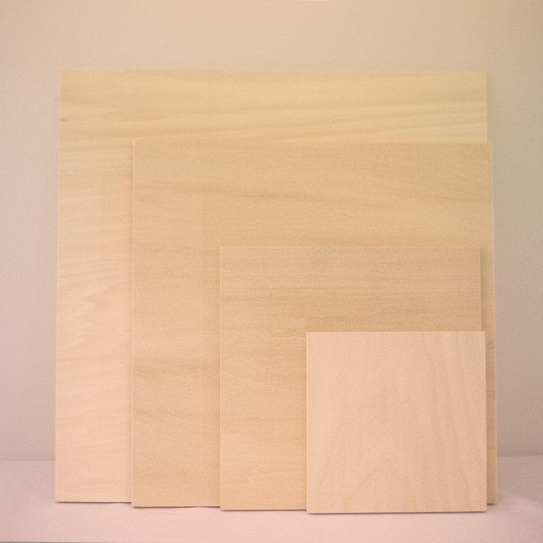 Square Birchwood Building Platforms