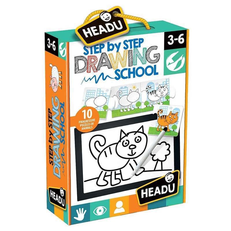 Step by Step Drawing School