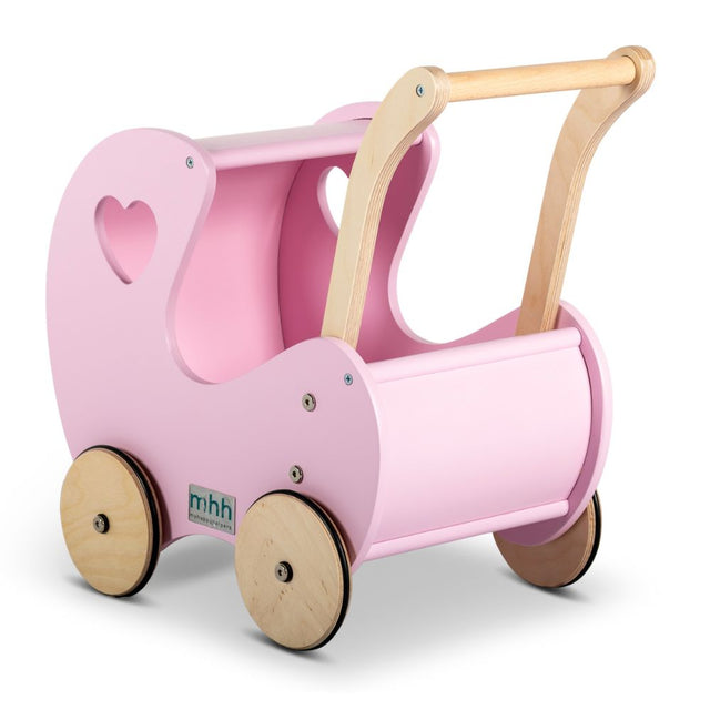 Sweet Doll Pram - Rose Pink