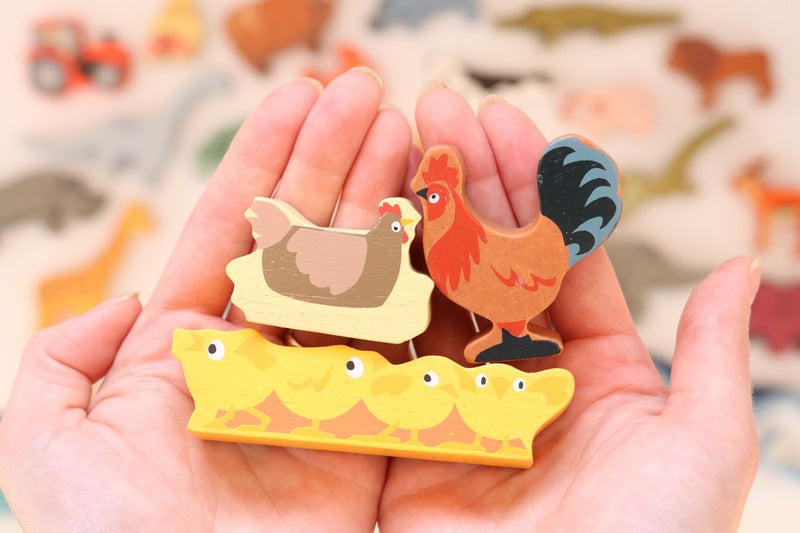Chicken Wooden Animal