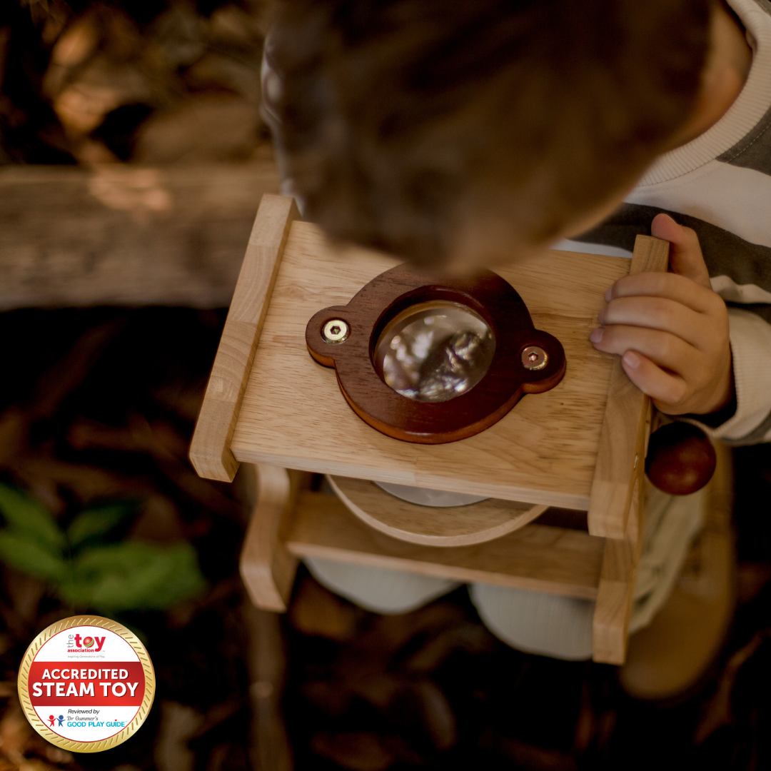 Wooden Microscope