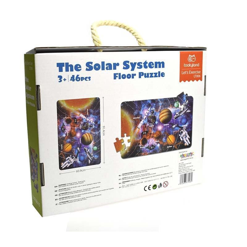 The Solar System Floor Puzzle