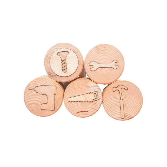 Tool Box Dough Stamps