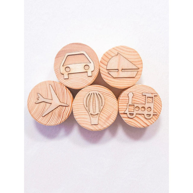 Transport Play Dough Stamps