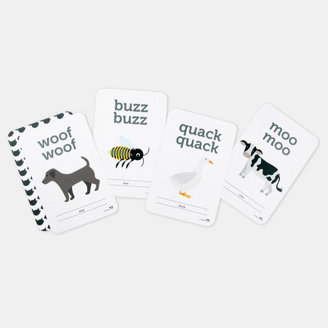 Two Little Ducklings Animal Sounds Flash Cards
