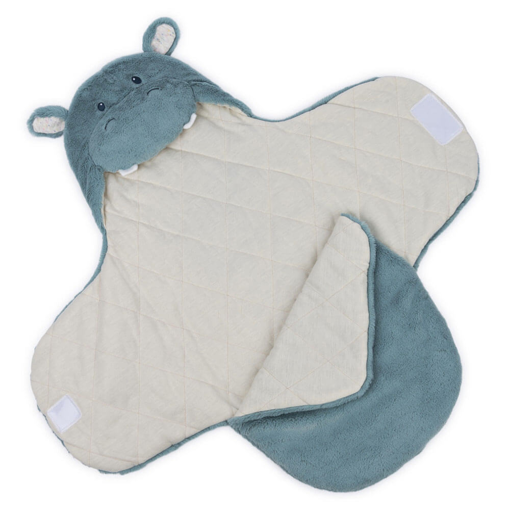 Oh So Snuggly: Hippo Wrap Blanket