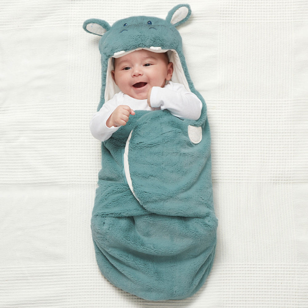 Oh So Snuggly: Hippo Wrap Blanket