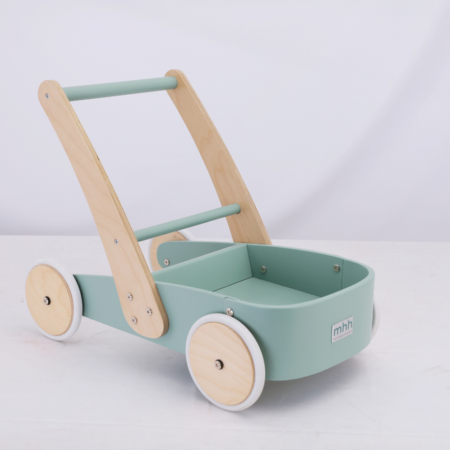 Montessori Baby Walker - Sage Green