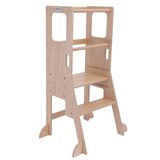 MHH Learning Tower & Step Stool - Varnished Birch