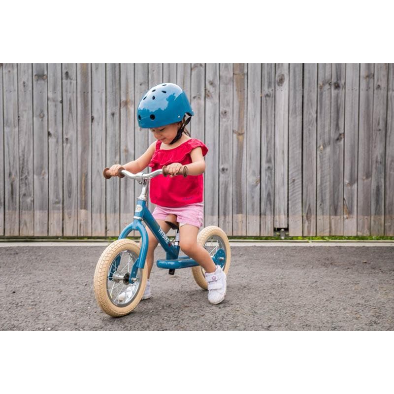 Vintage Blue Helmet - Medium