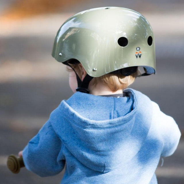 Vintage Green Helmet - Extra Small
