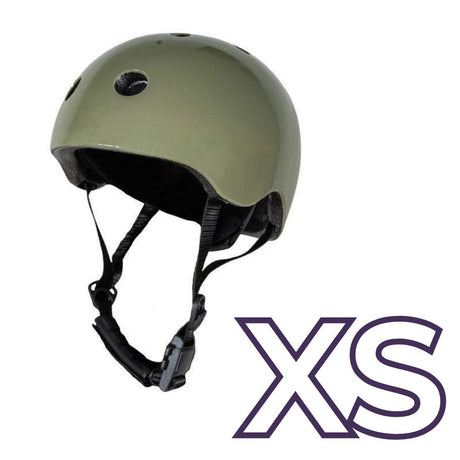 Vintage Green Helmet - Extra Small