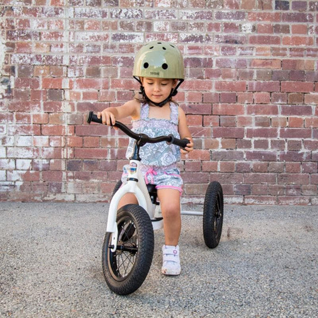 Vintage Green Helmet - Small