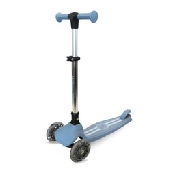 MHH 3 Wheel Folding Scooter - Slate Blue