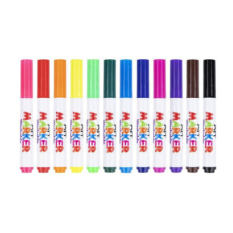 Washable Marker - 12 Colours
