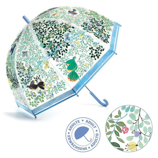 Wild Birds PVC Adult Umbrella