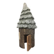 Winter Fairy House with Snowy Roof