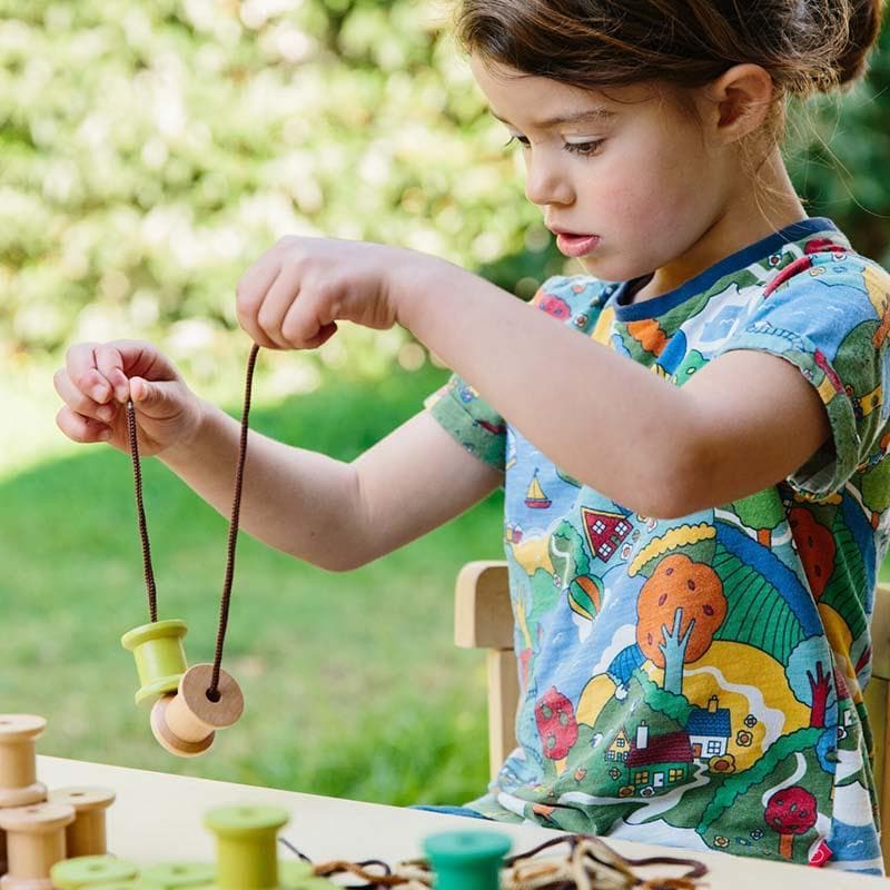 Wooden Cotton Reels