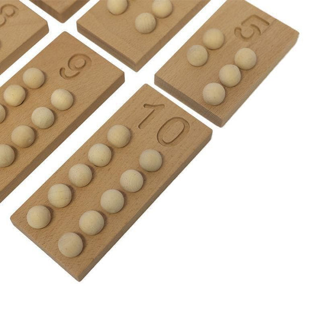 Wooden Counting Trays